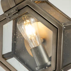 Außen-Wandleuchte Heath Breite 26,7 Cm Bronze -Eleganter Beleuchtungsladen 10018560 2