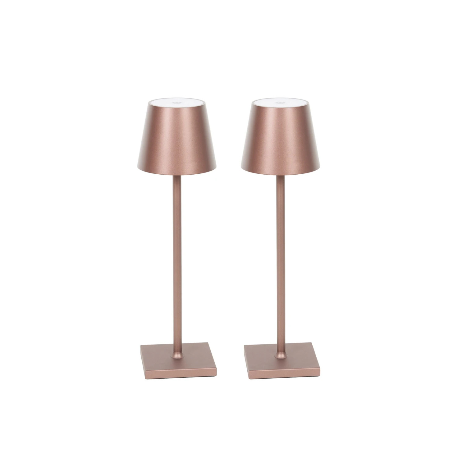 Lindby Janea LED-Akku-Tischlampe Kaffee 2er-Set 3 Lindby Janea LED-Akku-Tischlampe Kaffee 2er-Set