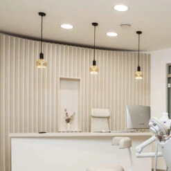 SEGULA Floating Globe G150 E27 6W Grau Glas Offen -Eleganter Beleuchtungsladen 10019839 2