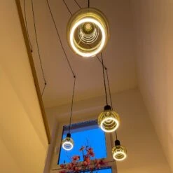 SEGULA Floating Globe G150 E27 6W Grau Glas Offen -Eleganter Beleuchtungsladen 10019839 6