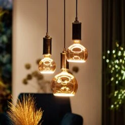 SEGULA Floating Globe G300 E27 8W Grau Glas Offen -Eleganter Beleuchtungsladen 10019906 2