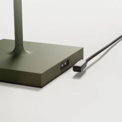 LED-Akku-Stehleuchte Nuindie Rund IP54 Tannengrün -Eleganter Beleuchtungsladen 10020568 3