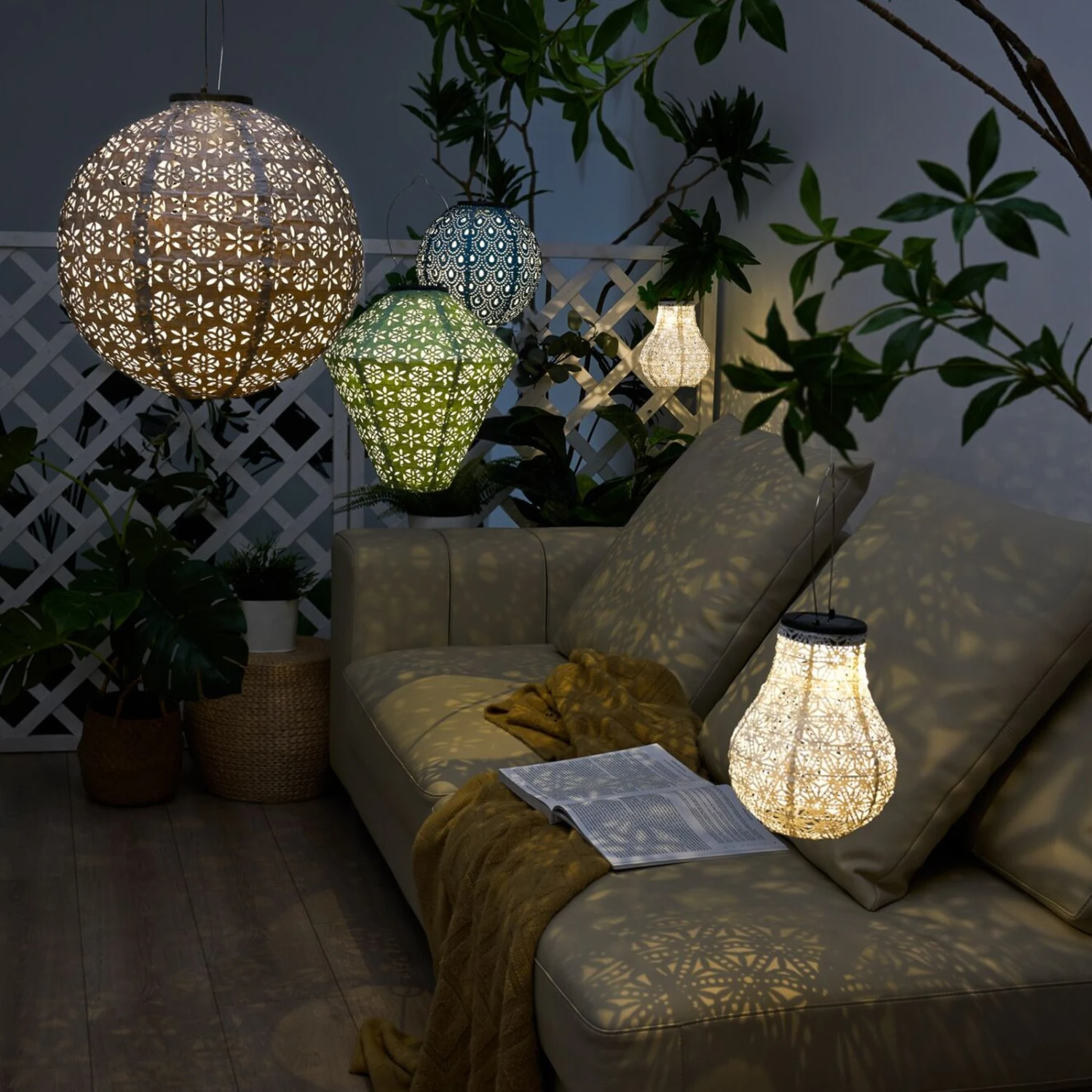 Pauleen Sunshine Dreamer LED-Solar-Dekolampe Taupe 5 Pauleen Sunshine Dreamer LED-Solar-Dekolampe Taupe – Bild 3