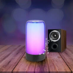 Globo LED-Akku-Tischleuchte Sandrina Bluetooth, RGB -Eleganter Beleuchtungsladen 10021426 3