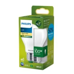 Philips E27 LED-Lampe A60 7,3W 1535lm 2.700K Matt -Eleganter Beleuchtungsladen 10021494 2
