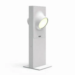 Artemide Ciclope Sockellampe 2-flammig Grau-weiß