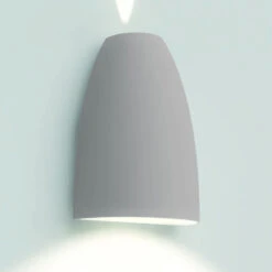 Artemide Molla LED-Außenwandleuchte, Weiß