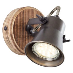 BRILLIANT Wandstrahler Seed Schwarz -Eleganter Beleuchtungsladen 1509575 2