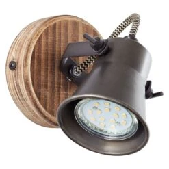 BRILLIANT Wandstrahler Seed Schwarz -Eleganter Beleuchtungsladen 1509575 3