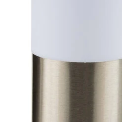 BRILLIANT Edelstahl-Sockelleuchte Chorus Mit Steckdose, 50cm -Eleganter Beleuchtungsladen 1509592 4