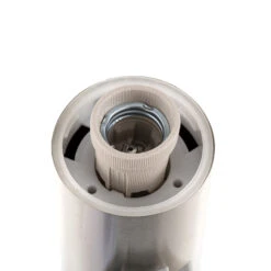 BRILLIANT Edelstahl-Sockelleuchte Chorus Mit Steckdose, 50cm -Eleganter Beleuchtungsladen 1509592 7