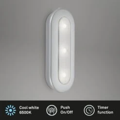 LED-Push-Light Row, Batteriebetrieb, 6.500K, 15 Cm -Eleganter Beleuchtungsladen 1510827 3