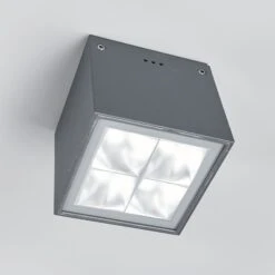 BEGA 66157K3 Außendeckenleuchte Grafit 3.000K 38° -Eleganter Beleuchtungsladen 1566007 3