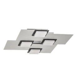BANKAMP Quadro LED-Deckenleuchte 32W Silber -Eleganter Beleuchtungsladen 1572028 3