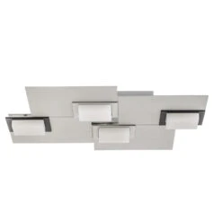BANKAMP Quadro LED-Deckenleuchte 32W Silber -Eleganter Beleuchtungsladen 1572028 5