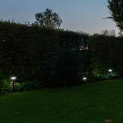 LED-Solar-Sockelleuchte Karlo, RGBW -Eleganter Beleuchtungsladen 3009076 8