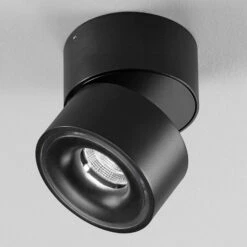 Clippo - Schwarzer LED-Spot Aus Aluminium, Dimmbar