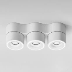 Egger Clippo Trio Strahler, Weiß, DALI Dimmbar -Eleganter Beleuchtungsladen 3023252 2