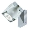 Fabbian Cubetto Wandleuchte GU10 Chrom/klar -Eleganter Beleuchtungsladen 3503133