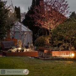 LED-Wegeleuchte Piccola Mit Erdspieß In Schwarz -Eleganter Beleuchtungsladen 3507424 3