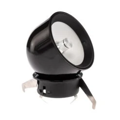 FLOS Wan Spot - Hochvolt-Downlight, Schwarz -Eleganter Beleuchtungsladen 3510229 3
