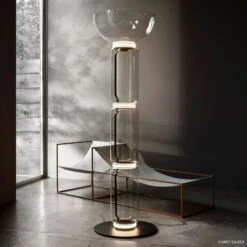 FLOS Noctambule 3 High Cylinders & Bowl, Big Base