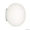 FLOS Mini Glo-Ball Mirror Wandleuchte, Weiß -Eleganter Beleuchtungsladen 3510571