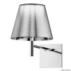FLOS KTribe W Wandleuchte Silber Metallic -Eleganter Beleuchtungsladen 3510604 1