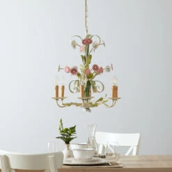 Florentiner Kronleuchter Toscana, Sechsflammig -Eleganter Beleuchtungsladen 3532181 2