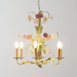 Florentiner Kronleuchter Toscana, Sechsflammig
