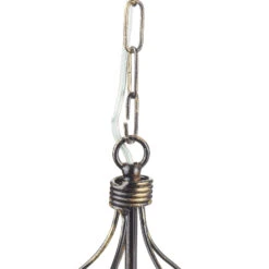 Kronleuchter 007/5 L, Fünfflammig, Schwarz-gold -Eleganter Beleuchtungsladen 3532210 5