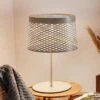 Foscarini Twiggy Grid XL LED-Tischlampe, Greige -Eleganter Beleuchtungsladen 3560132
