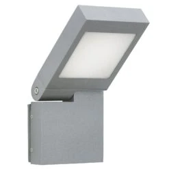 LED-Wandleuchte 0111, Kopf Schwenkbar, Silber