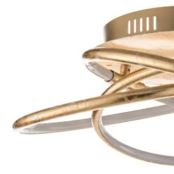 Globo Barna - Eine Golden Gestaltete LED-Deckenlampe -Eleganter Beleuchtungsladen 4015087 5