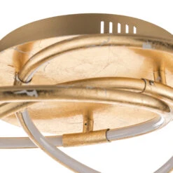 Globo Barna - Eine Golden Gestaltete LED-Deckenlampe -Eleganter Beleuchtungsladen 4015087 6