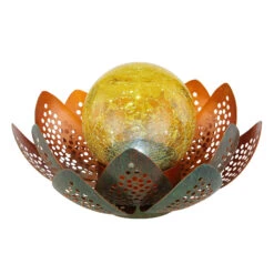 Globo LED-Solarleuchte 33655, Blüte, Ø 22 Cm -Eleganter Beleuchtungsladen 4015414 2