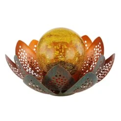 Globo LED-Solarleuchte 33655, Blüte, Ø 22 Cm -Eleganter Beleuchtungsladen 4015414 3