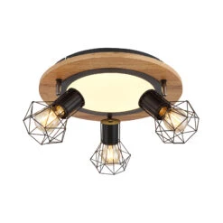 Globo Deckenleuchte Priska Mit LEDs, 3-flammig, Ø 40cm -Eleganter Beleuchtungsladen 4015660 2