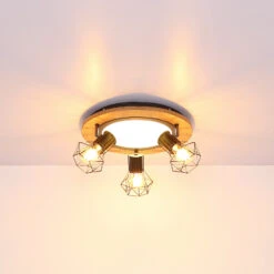 Globo Deckenleuchte Priska Mit LEDs, 3-flammig, Ø 40cm