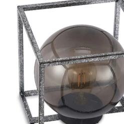 Lindby Purdie LED-Solarleuchte, Käfig, Kugel -Eleganter Beleuchtungsladen 4018297 4