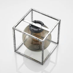 Lindby Purdie LED-Solarleuchte, Käfig, Kugel -Eleganter Beleuchtungsladen 4018297 7