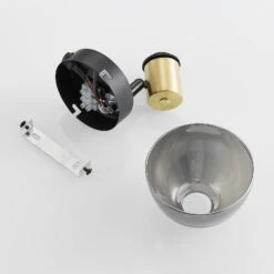 Lindby Aniol Wandleuchte Mit Glasschirm -Eleganter Beleuchtungsladen 4018376 8