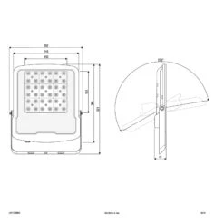 EVN Panthera LED-Außenstrahler IP65 100W 4.000K -Eleganter Beleuchtungsladen 4026117 3