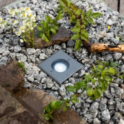 EVN Talpa Bodeneinbauleuchte Schwenkbar, Eckig -Eleganter Beleuchtungsladen 4026291 2