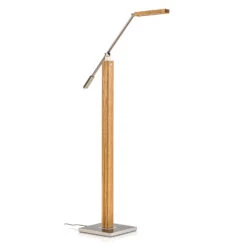 HerzBlut Otto O LED-Steh-Leseleuchte Eiche Geölt -Eleganter Beleuchtungsladen 4543050 3