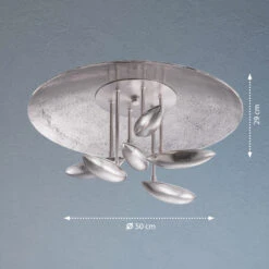 Lichtfarbe Verstellbar LED-Deckenlampe Forla Ø 50 -Eleganter Beleuchtungsladen 4581547 4