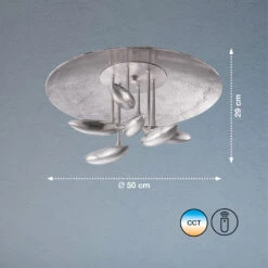 Lichtfarbe Verstellbar LED-Deckenlampe Forla Ø 50 -Eleganter Beleuchtungsladen 4581547 9