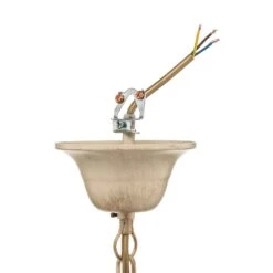 Kronleuchter FILO 8-flammig Weiß Antik -Eleganter Beleuchtungsladen 5505366 4