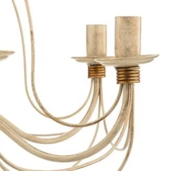 Kronleuchter FILO 8-flammig Weiß Antik -Eleganter Beleuchtungsladen 5505366 7