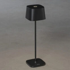 Konstsmide LED-Tischleuchte Capri Für Außen, Schwarz -Eleganter Beleuchtungsladen 5522686 5